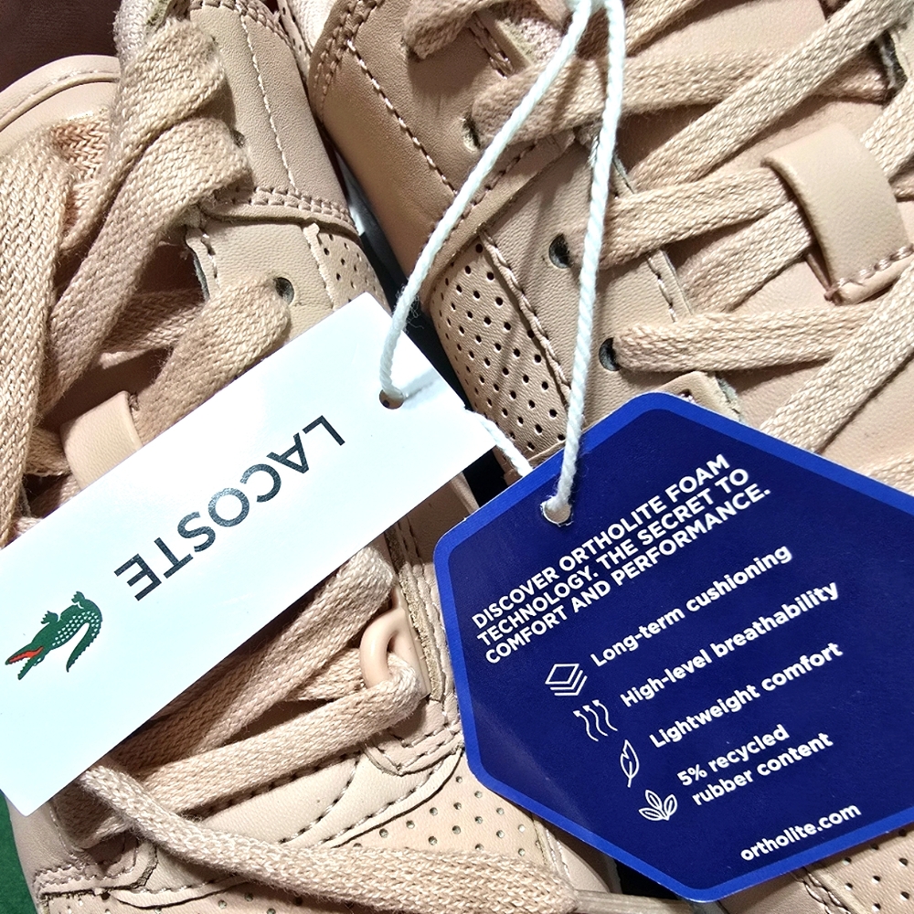 LACOSTE Thrill 120 Women's Sneakers Rose Pink Size 6 - Picture 5 of 7